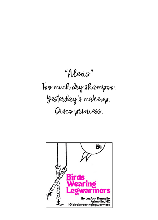 Notecard - Alexis